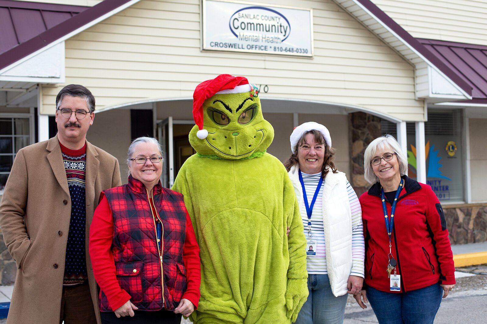 CMHs, like Sanilac County CMH pictured here at a Santa Claus Parade, take part in community outreach to provide greater access to mental health care.  
