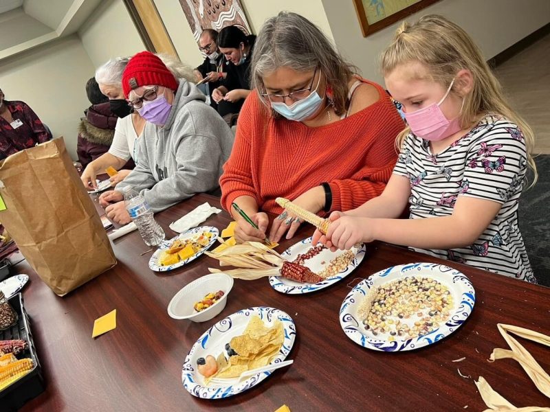 Participants enjoy BMCC's 13 Moons of Anishinaabe programming.