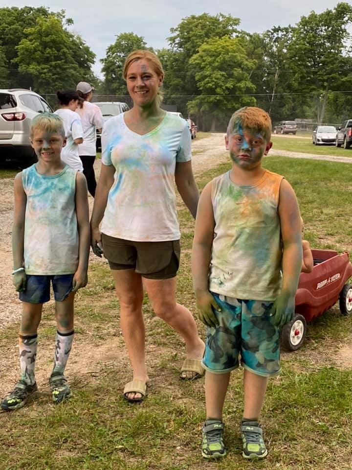 The EUPISD LifeSPAN team collaborated with other area organizations to host a Color Run/Walk last August.