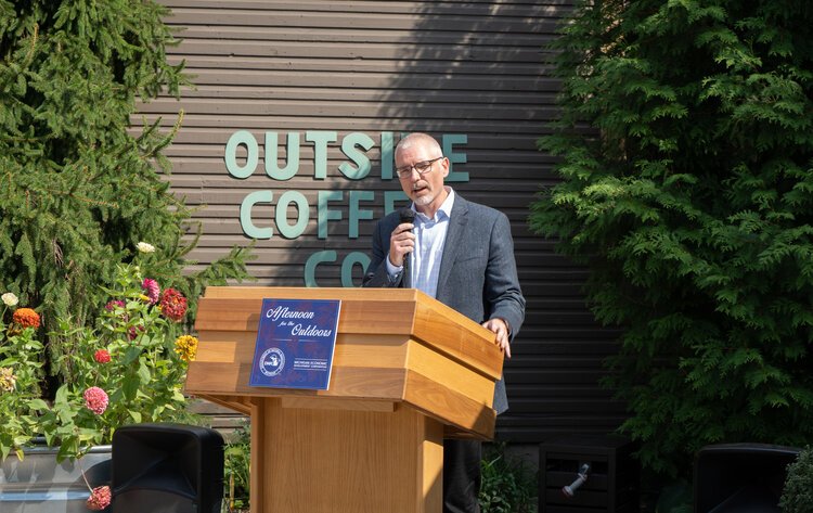 Brad Garmon, the newly named director of Michigan’s Office of Outdoor Recreation Industry.