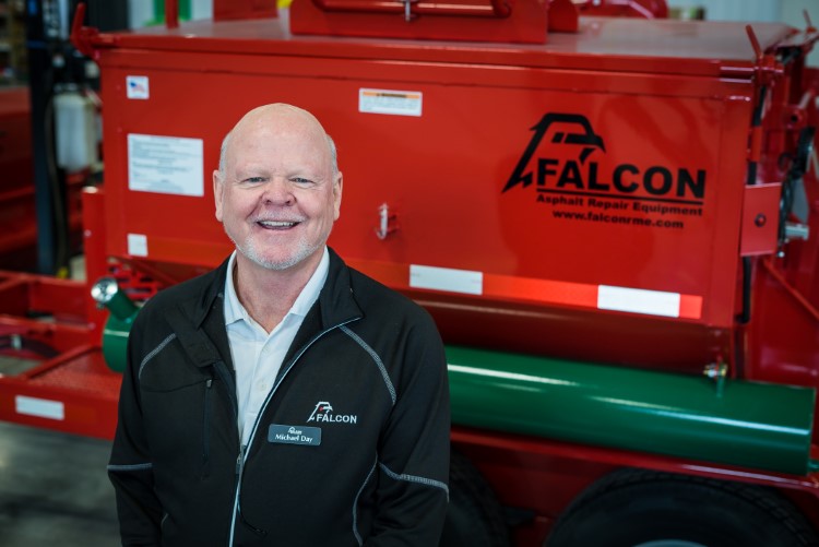 Falcon's President, Michael Day.