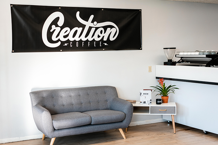 Creation Coffee is located on East Carpenter Street in Midland.