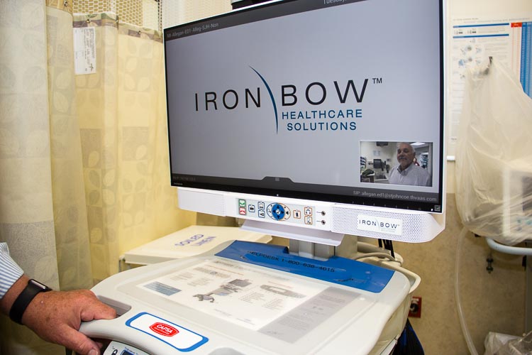 Allegan General Hospital's TeleStroke system.