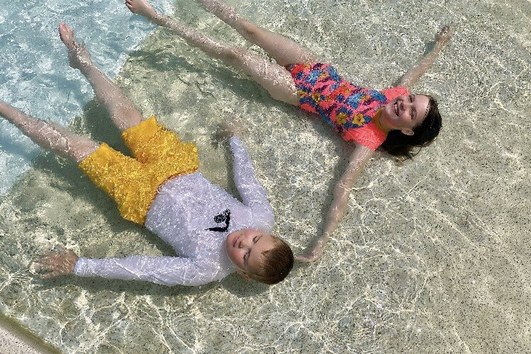 Chllin' at Plymouth Pool