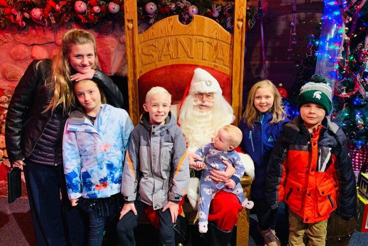 Fred Honerkamp has been part of Midland's Santa House for 25 years.