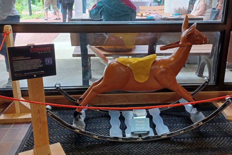 The Rocking Deer by Max Carey Blacksmith Guild