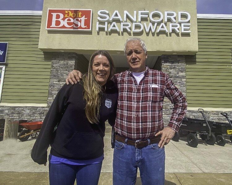 Christine Duhaime & Denny Sian of Sanford Hardware