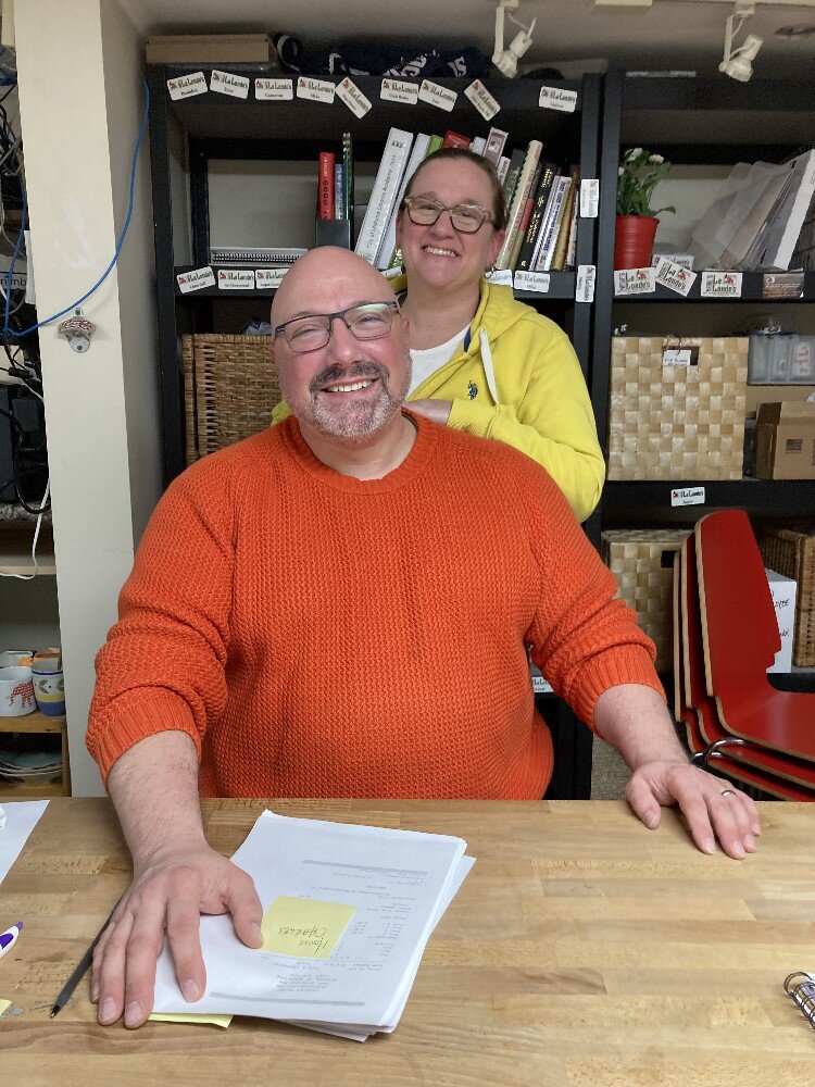 Scott & Emily MacNellis, owners of LaLonde's Market
