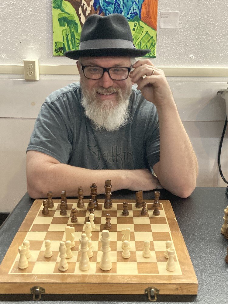 Dexter Brigham is the founder of the Midland Chess Club. and a certified chess tournament director.