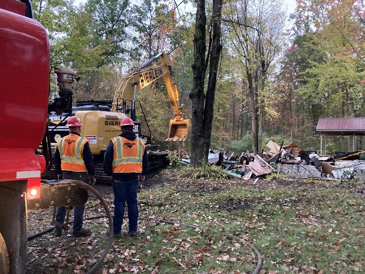 The John Pratt Mosaic House was demolished in mid-October.