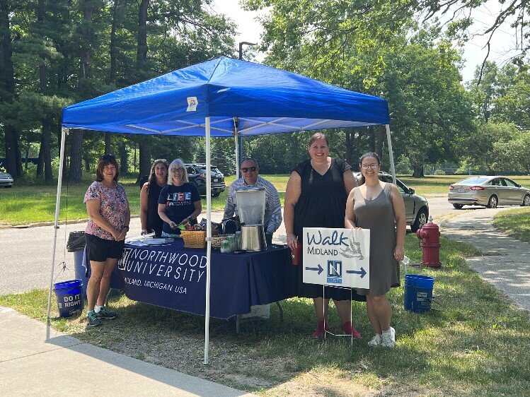 Walk Midland registration at Northwood University