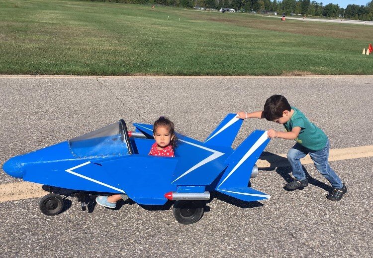 The MCADA is a play space for children at Barstow Airport.