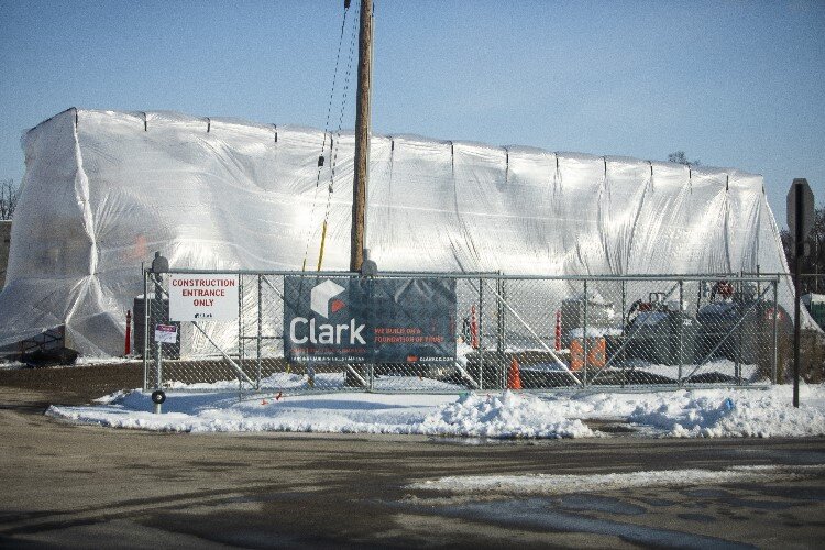 New Midland Community Center under construction