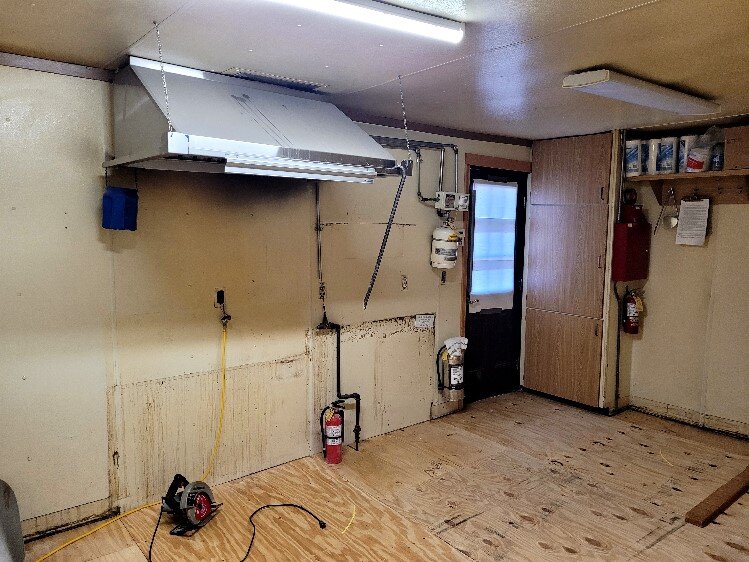 The kitchen at Frick's will feature new appliances and flooring.