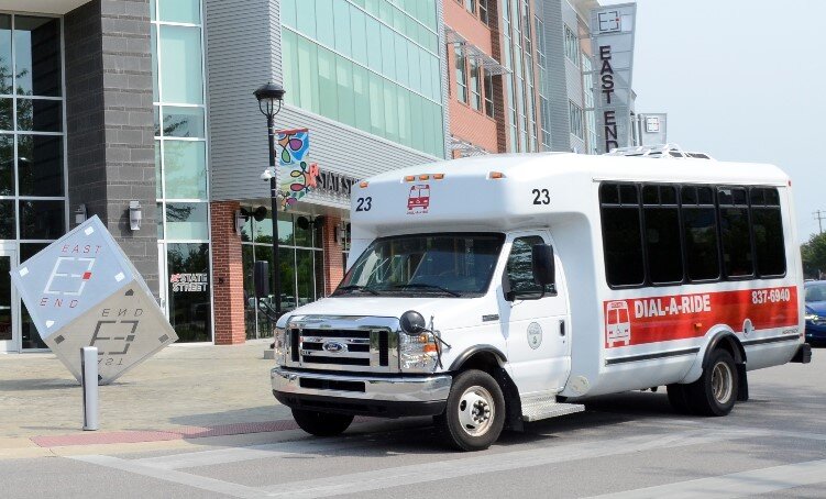 Dial-A-Ride provides curb to curb service within the City limits.