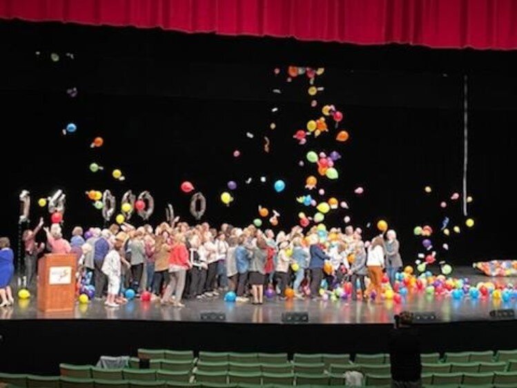 The Midland 100 Club celebration at the Midland Center for the Arts.