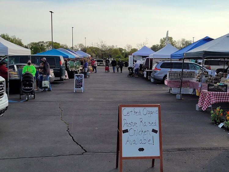 The Midland Area Farmers Market opens on May 7 for the 2022 season.