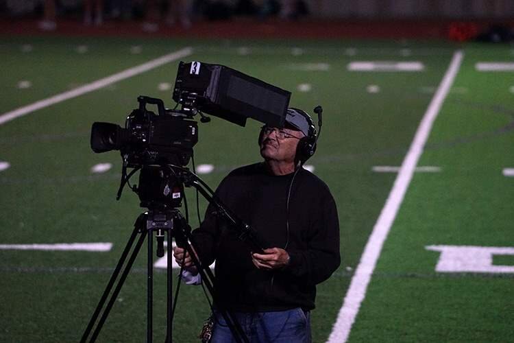 Dennis Caney is one of many MCTV volunteer media creators who make up the production crew at community events.
