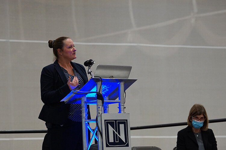 Nicole Ford, chief of police, is a member of the We Hear You task force.