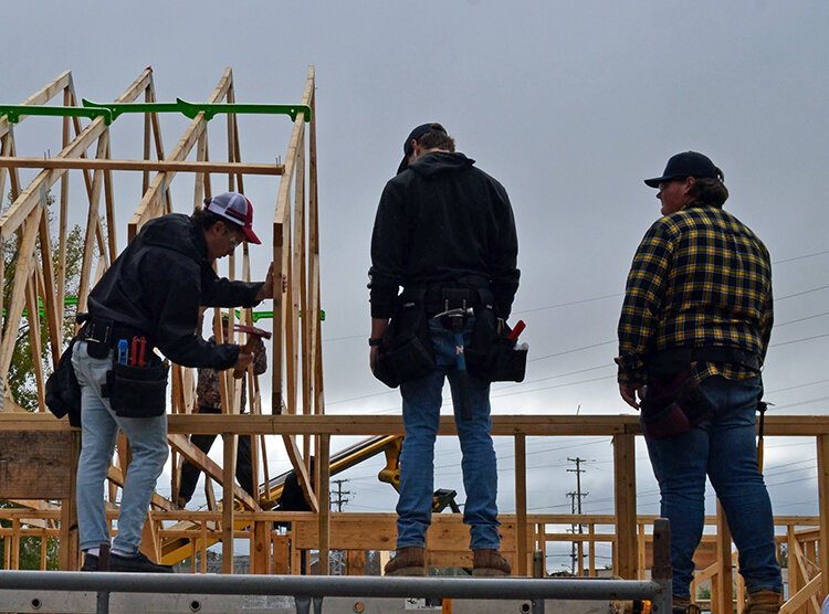 “We call it a life skills class — you don't necessarily have to want to be a builder, but just want to know more about home construction, to be able to fix up your own house someday."