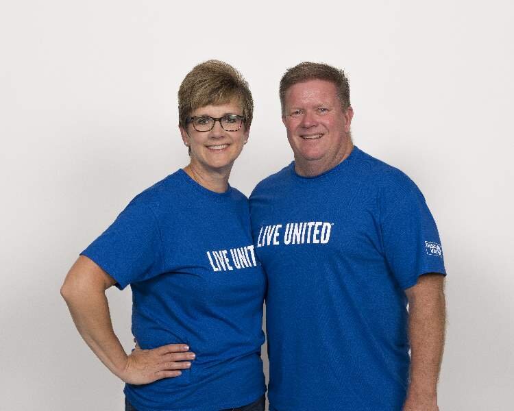 Mary & Todd Draves are the co-chairs of this year's United Way campaign.