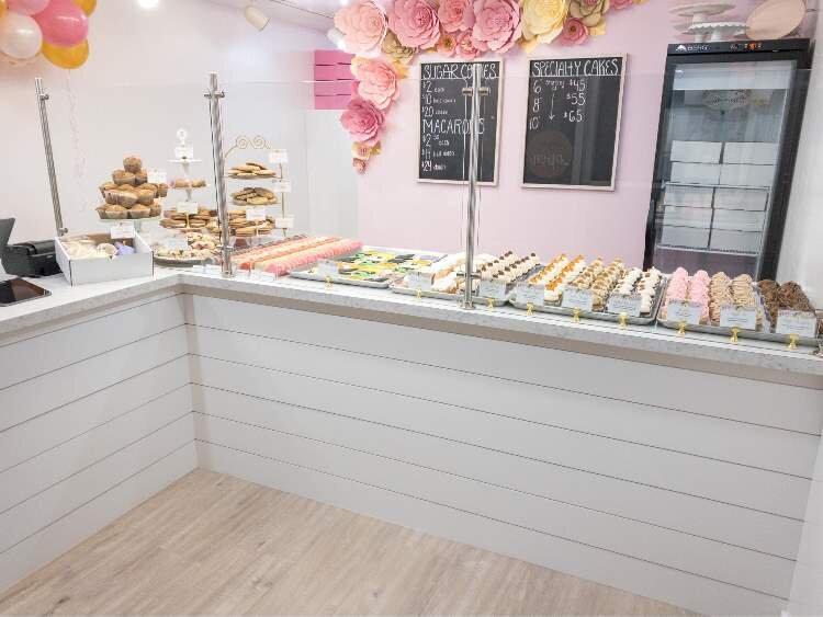 Enjoy! Bakery is located on the Ashman Circle in Midland's Center City.