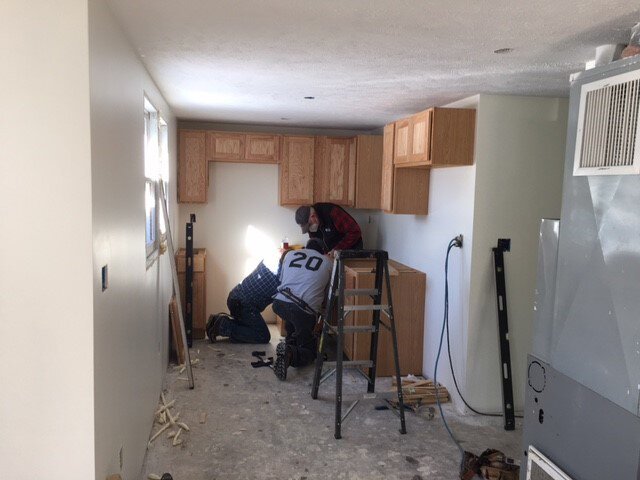 In addition to new builds, Habitat also does home repairs.