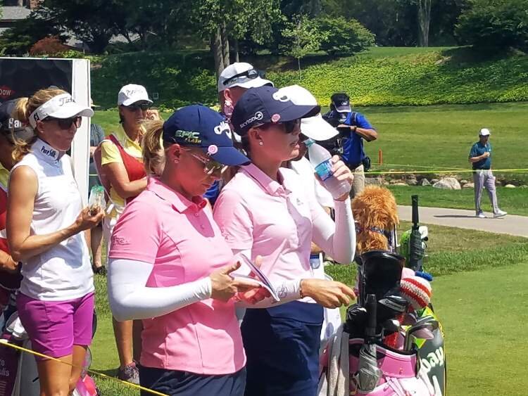 The Dow GLBI is played with 72 two-women teams competing for $2.3 million purse..