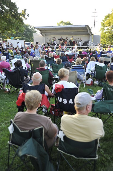 The free concerts begin Thursday, June 10 and run through August 12, happening from 7-9 p.m.
