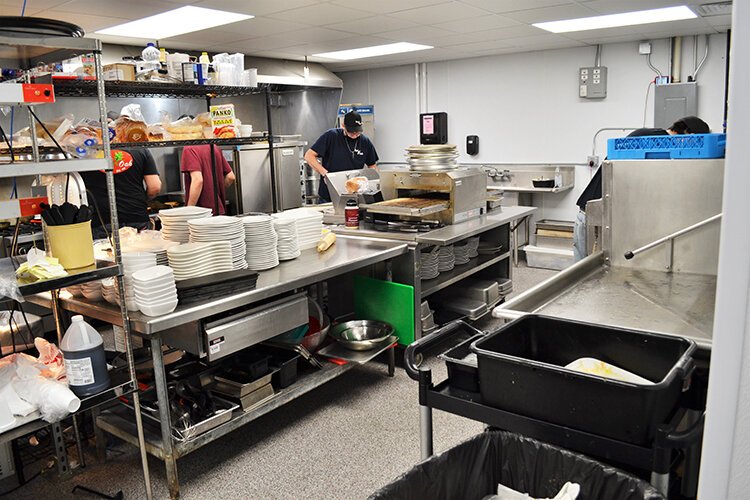 The Red Oak kitchen features brand new kitchen equipment, some of which was donated.