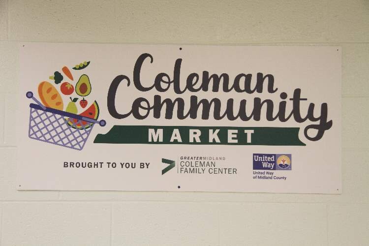 The Coleman Community Market is now open