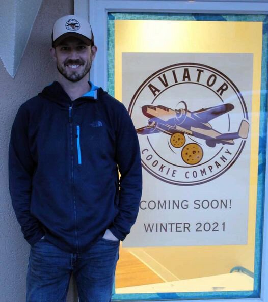 Aviator Cookie Company is open for business this Saturday, March 20 from noon-5 p.m.