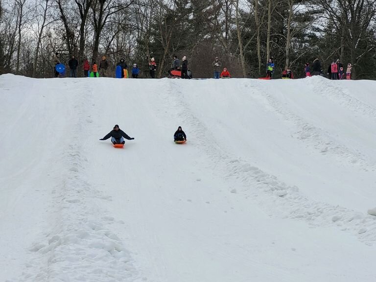 Midland's City Forest covers 520 acres and features a sled hill.