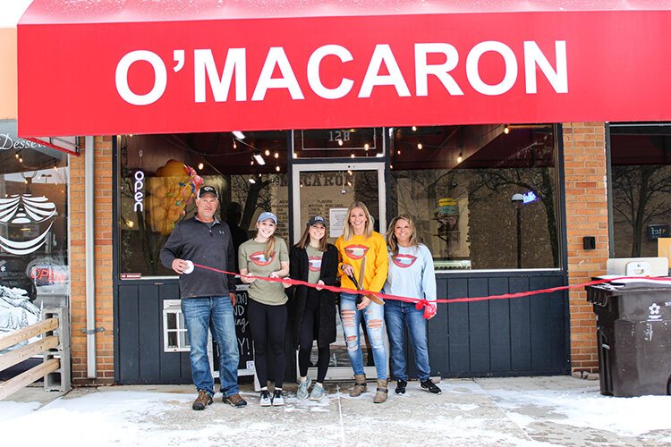 O’MACARON celebrated the grand opening of their storefront on Saturday, Feb. 6. The shop is located in downtown Midland at 128 Townsend St.