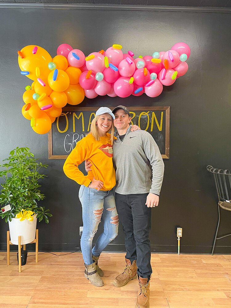 When she was getting started, her husband Shane would help with the Farmers Market booth on Saturdays. Now, his contribution is mostly moral and emotional support.