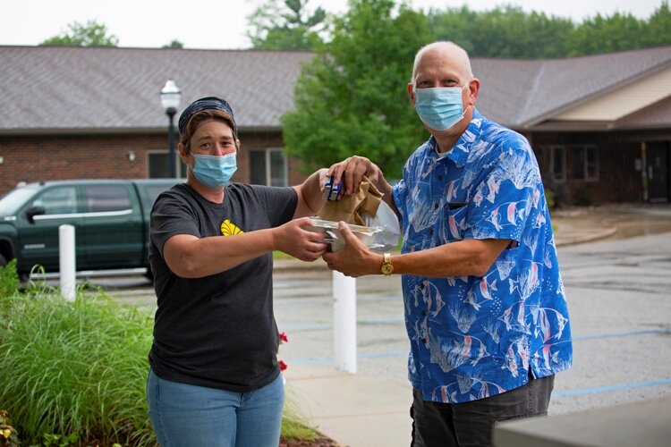 Volunteers fuel the Meals on Wheels delivery program.