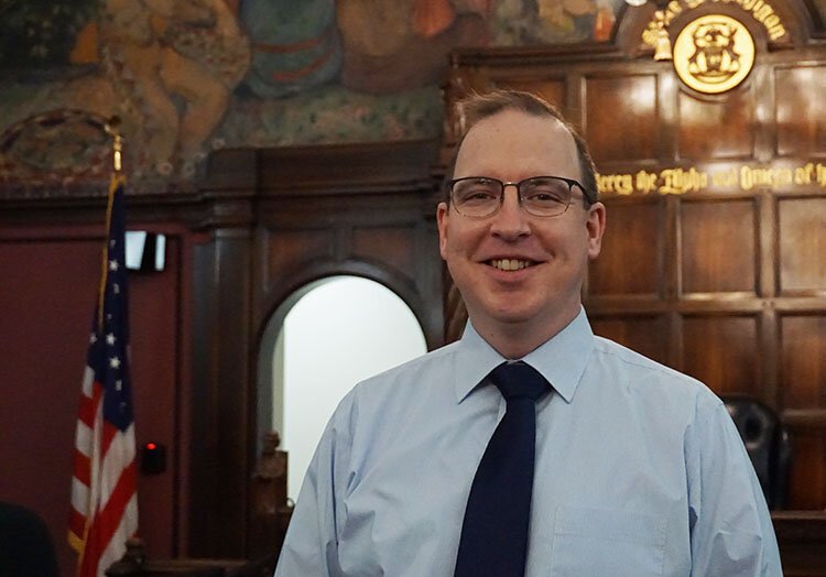 Michael Alexander, a senior probation officer, volunteers to help with the court program as an added responsibility to his current role. 