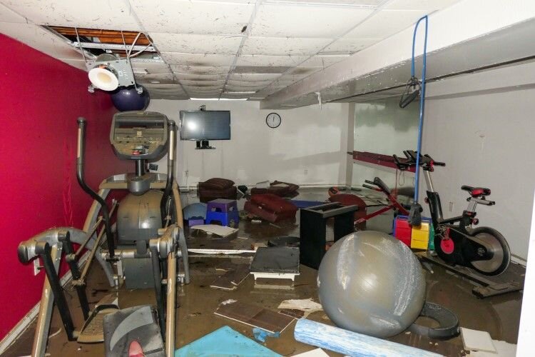 The damage was extensive to Lane’s home.