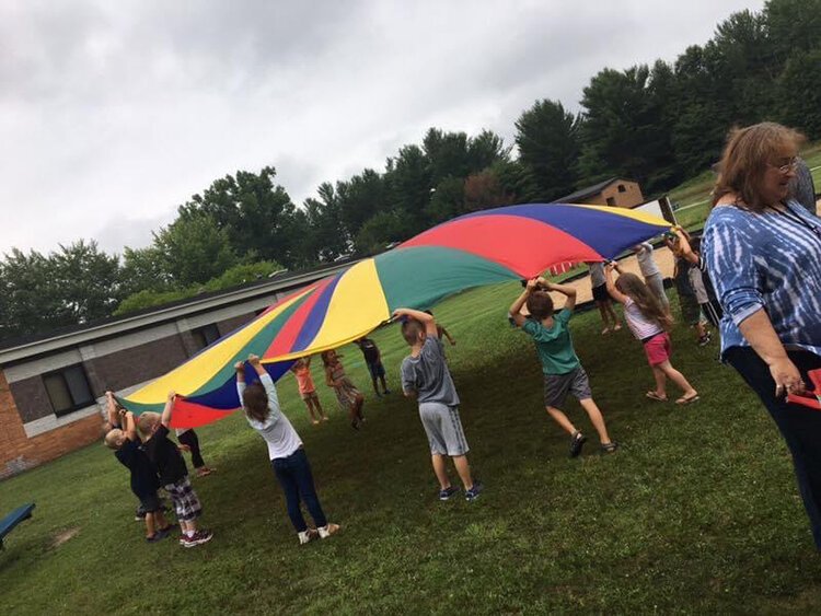 Photo courtesy of Sanford Elementary Early Childhood Center. Please note: This photo was taken prior to the COVID-19 pandemic.