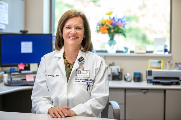 Dr. Lydia Watson, M.D., senior vice president and chief medical officer at MidMichigan Health.