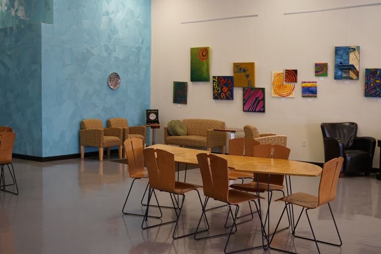 The space has enough room to accommodate groups and social distancing at the moment.