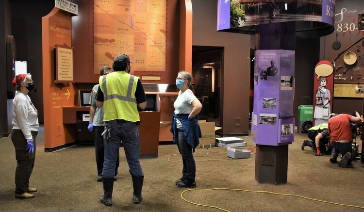 Over 200 volunteers helped in the effort over Memorial Day weekend.