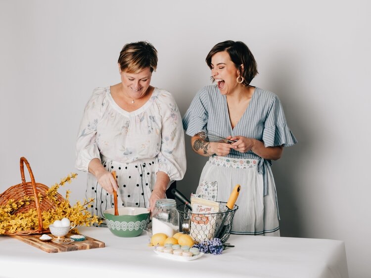 Meghan and her mom Jennifer started making macarons in the summer of 2019.