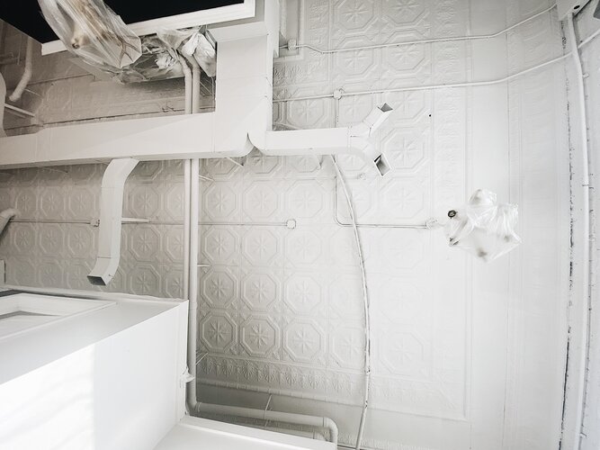 The measures taken under Stay Home, Stay Safe allowed Edmonds to take some time for projects at the café. (PC: Julia Ross/Harless + Hugh)