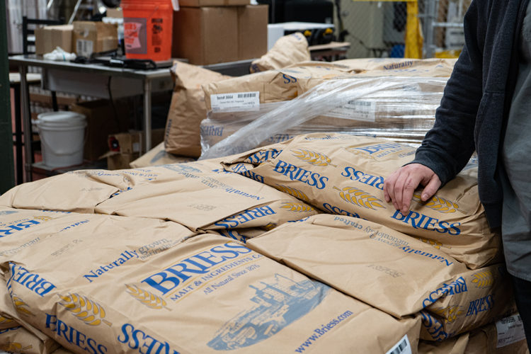  “When I do fruit in a beer, I add fruit. If I'm using a spice, I'm using the spice.​​​​​​," says Sanborn.