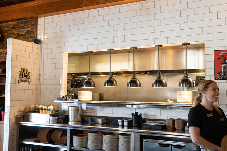 Midland Brewing Company re-opened in 2017 after extensive renovation, including adding a kitchen.