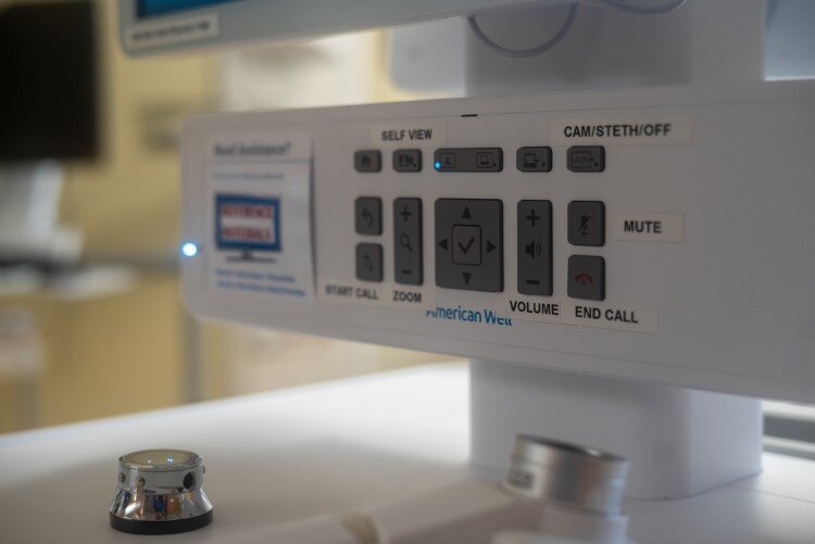 One of the challenges of telemedicine has been recreating the human moments that can be part of in person interactions.