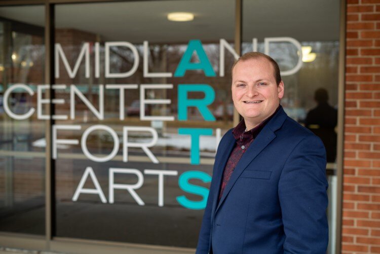 Josh Holliday, Communications and Public Relations Manager at Midland Center for the Arts