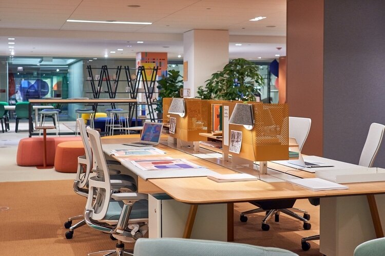The traditional office setting is taking a backseat to a workspace that encourages variety, creativity, comfort and opportunity for collaboration.