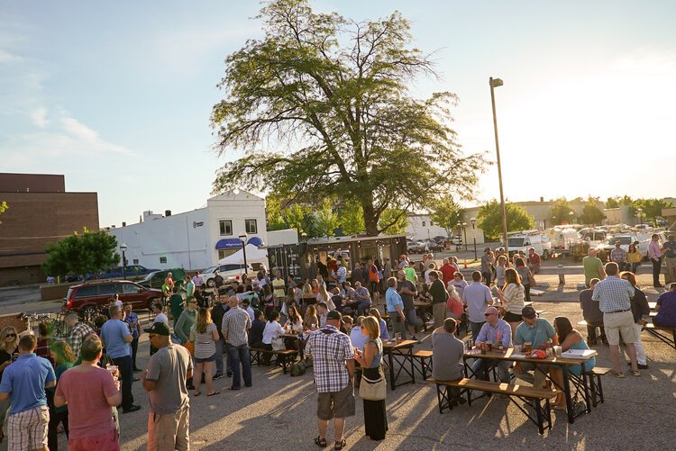 In 2020 you'll see additional spaces to gather for lunch at a local food truck or places to meet friends.